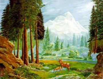 風景 Painting - 山20